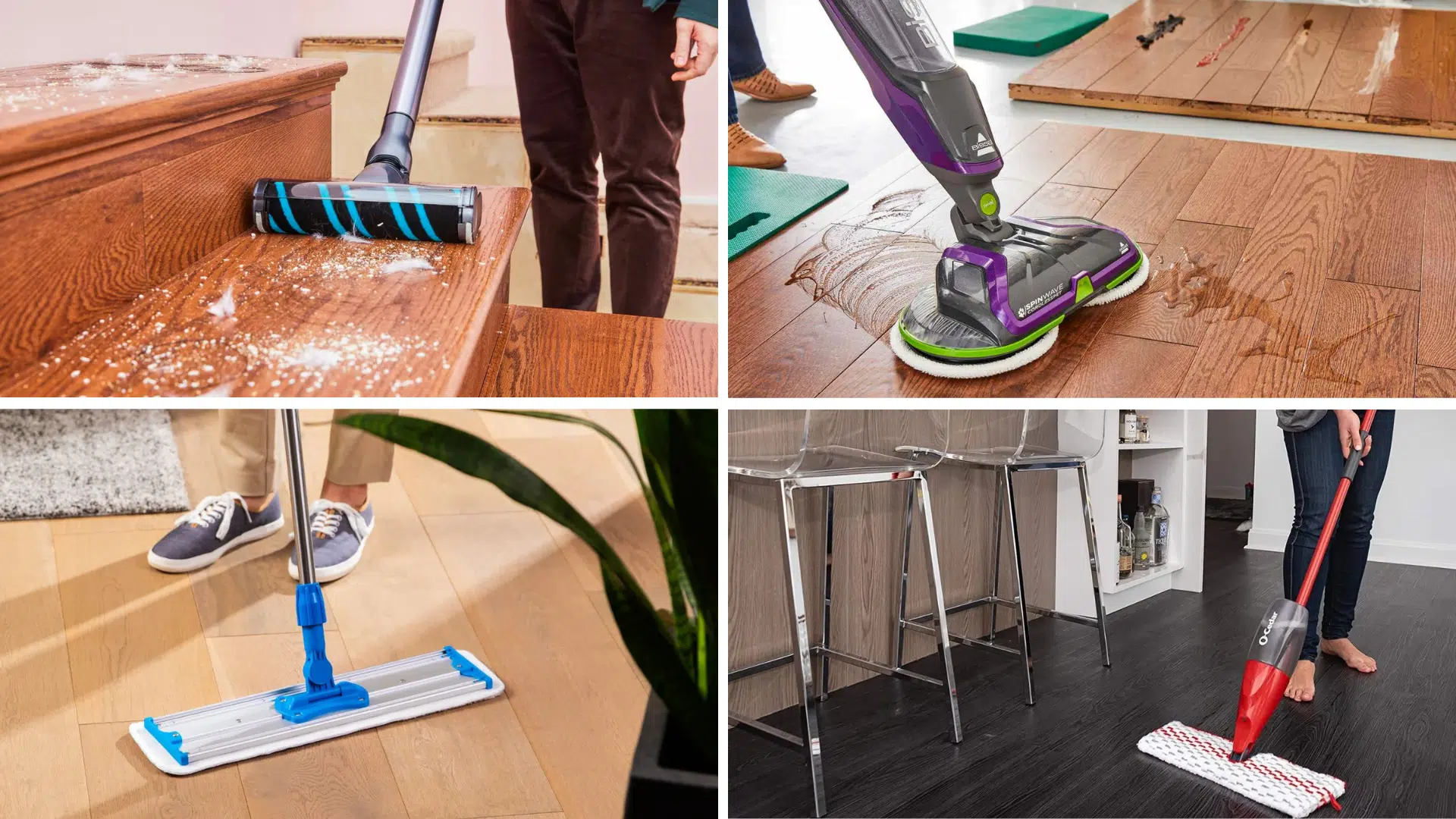Alternatives to Steam Mopping