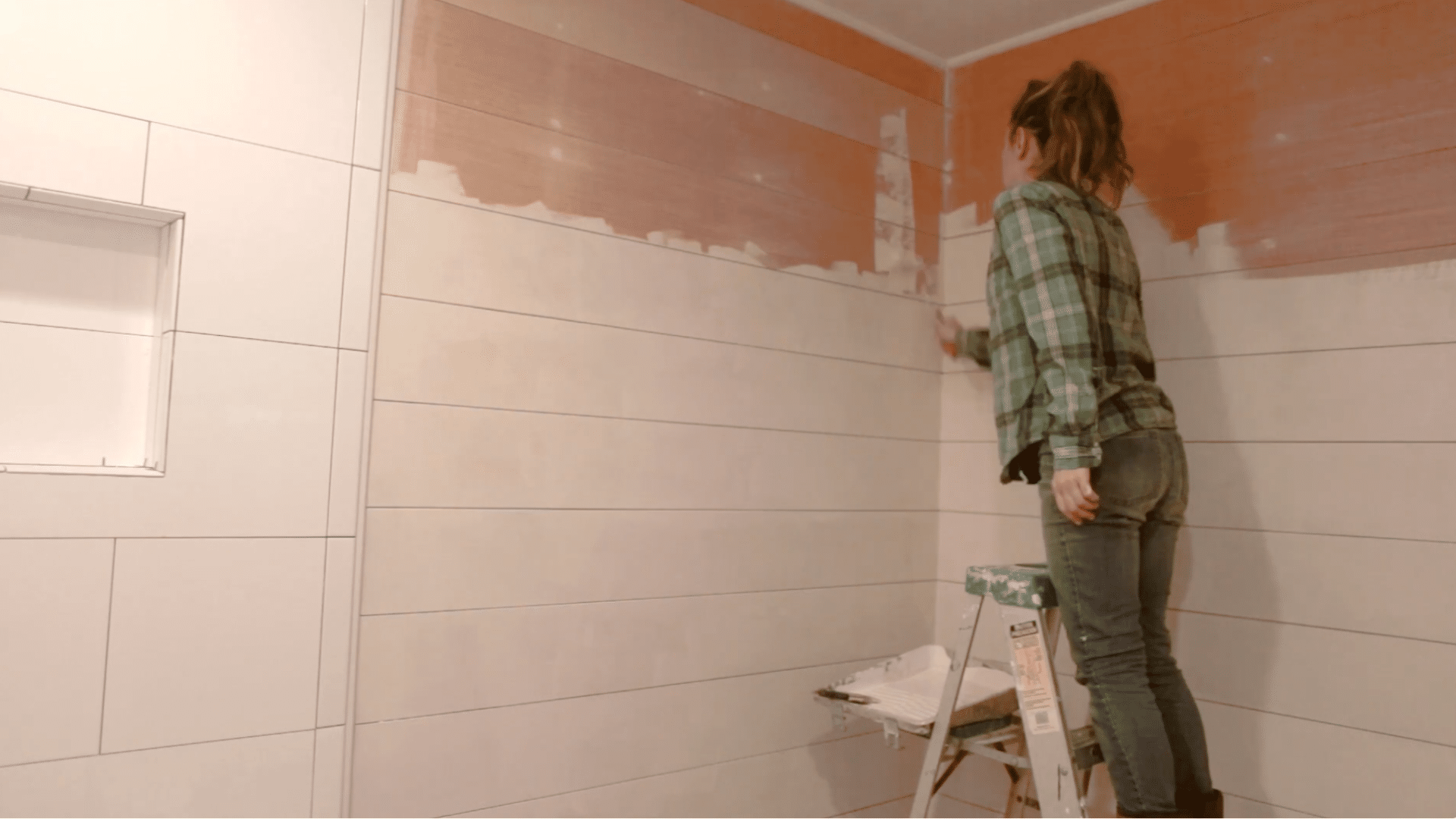 Step 11 Paint the Shiplap