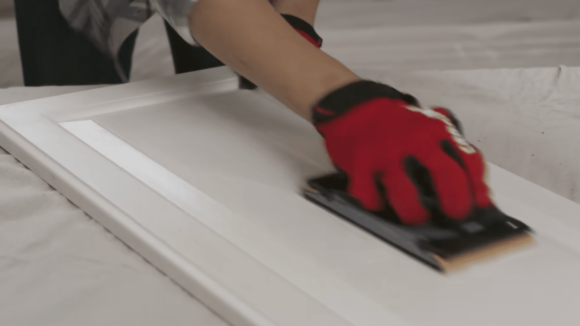 Step 3 Patch and Sand Smooth