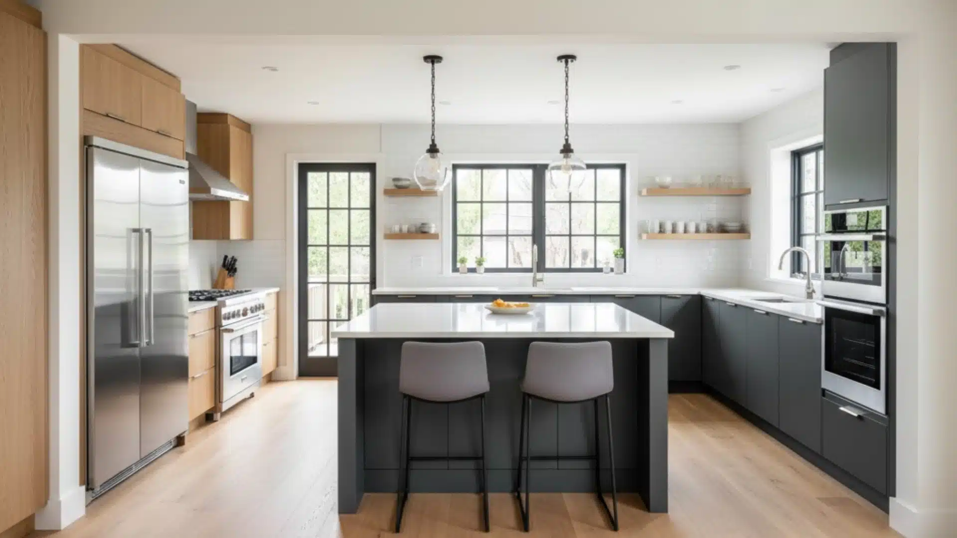 add a kitchen bump out for extra cooking space