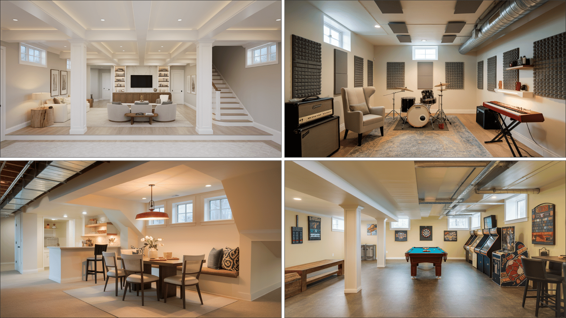 basement design ideas