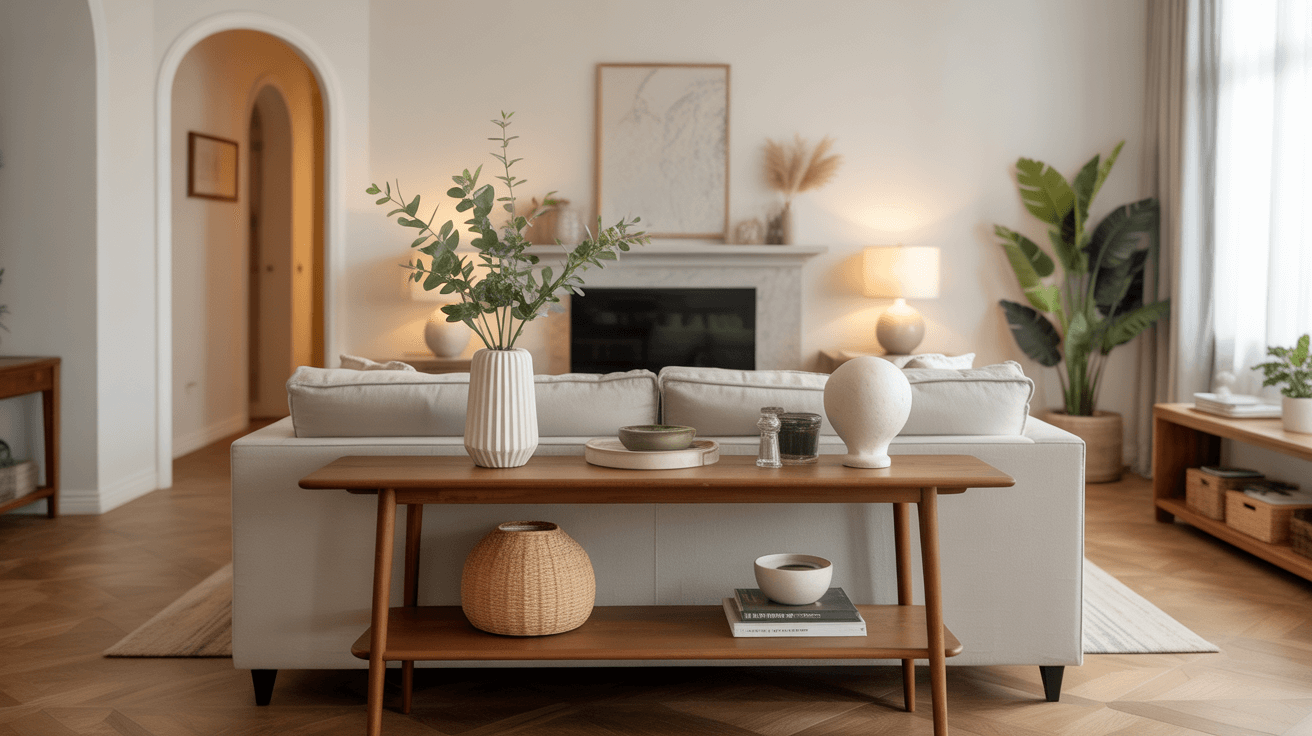 console table living room