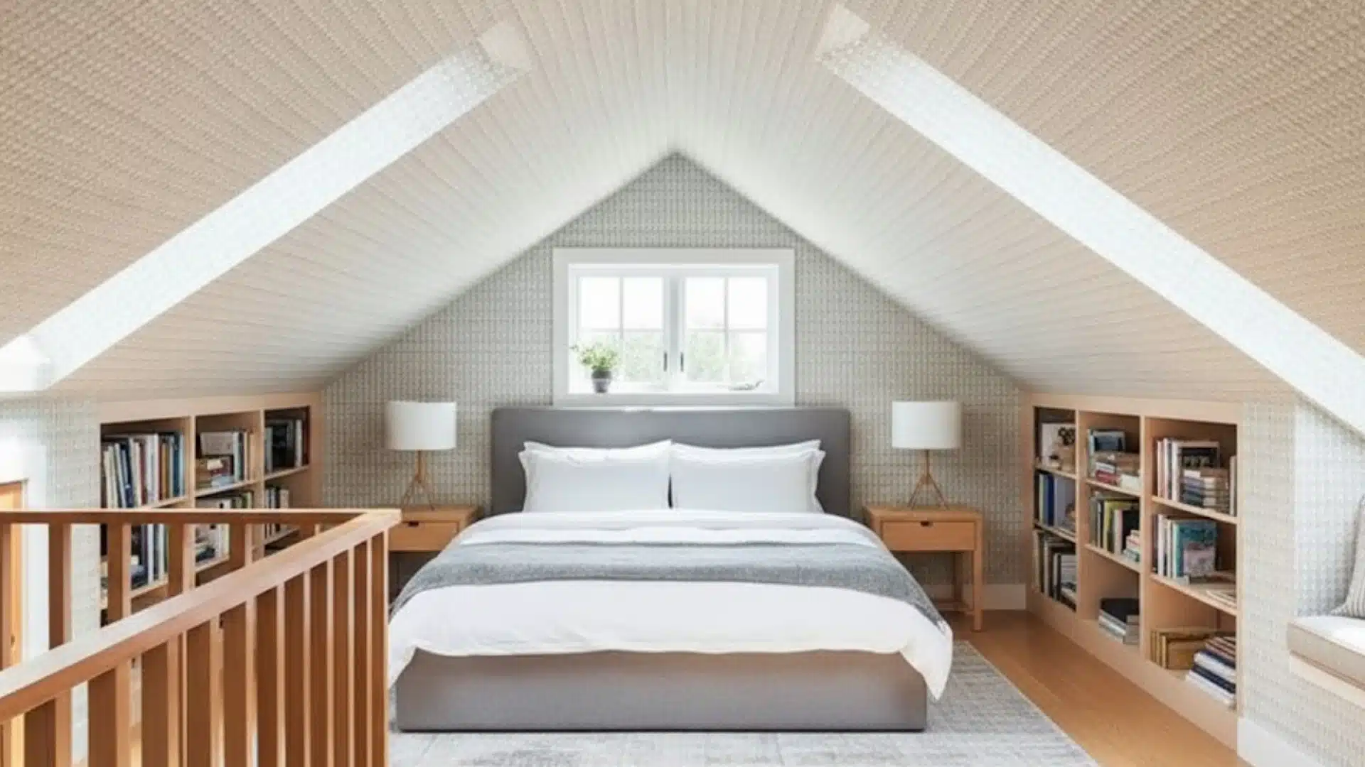 convert attic into a bedroom or lounge