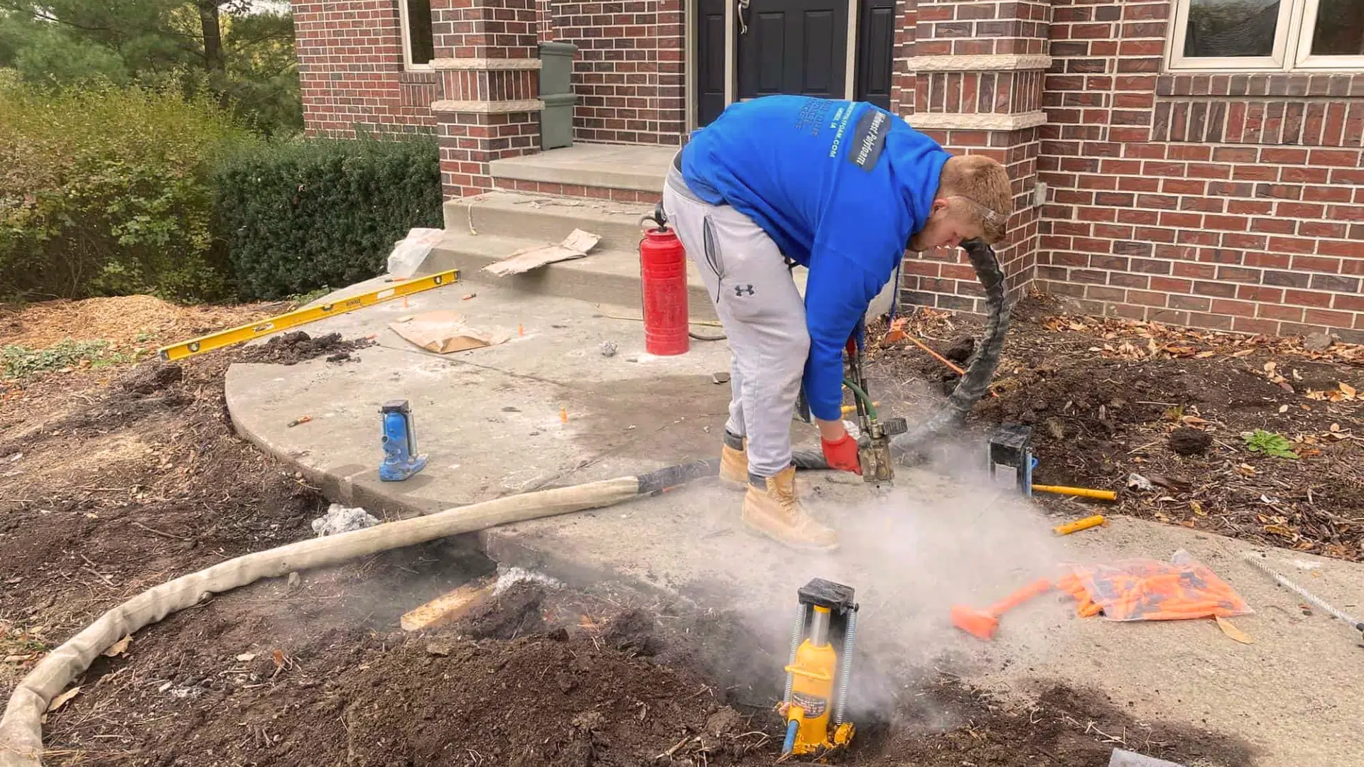 foam jacking foundation repair