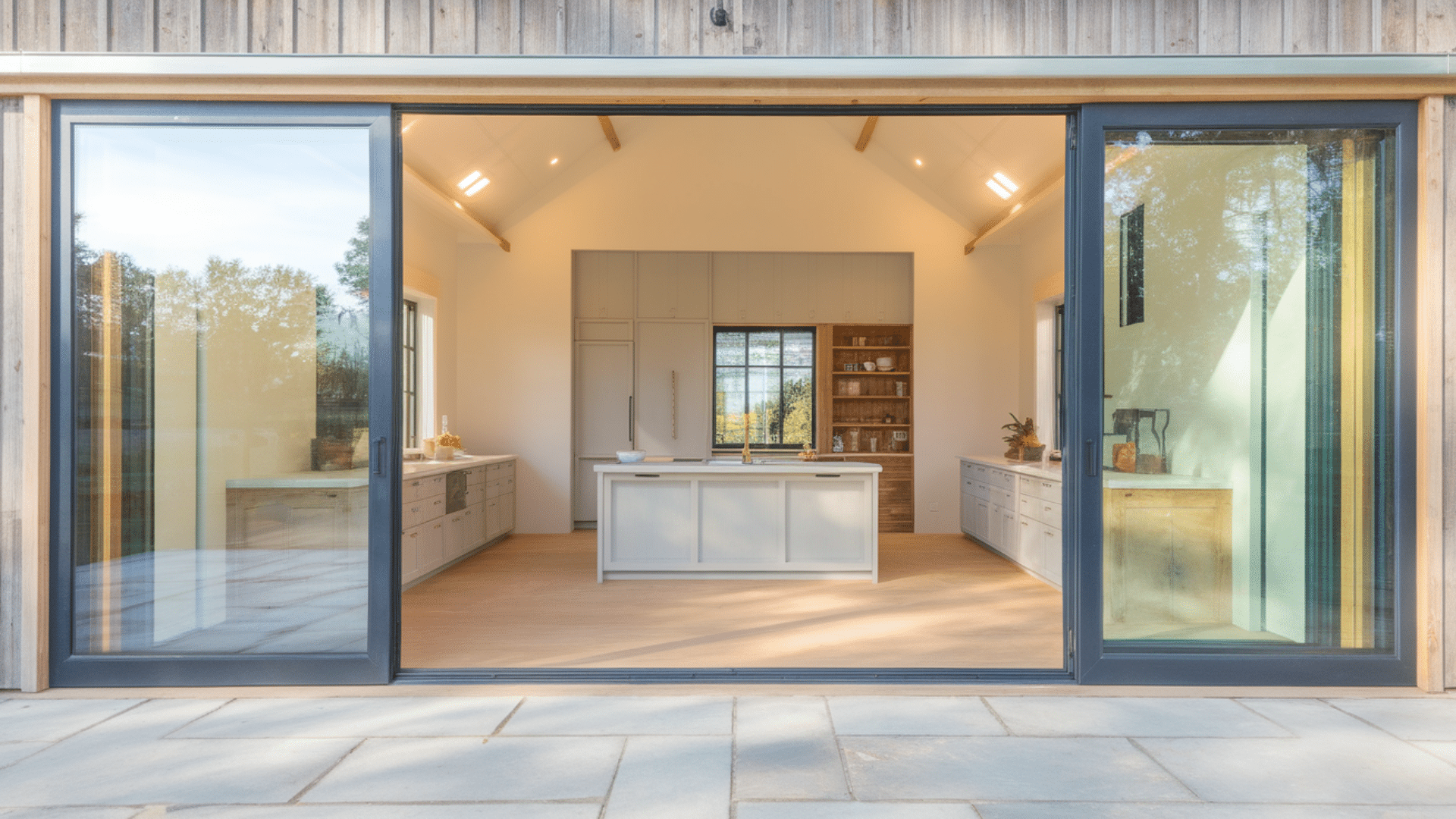 indoor_outdoor connected kitchen for easy entertaining