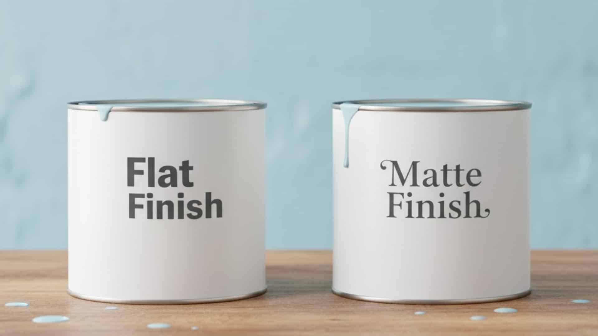 matte vs flat paint finish featured image