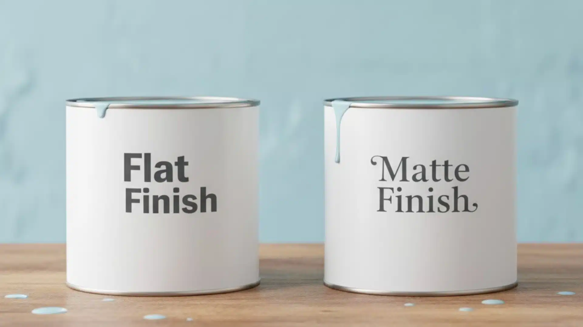 matte vs flat paint finish featured image