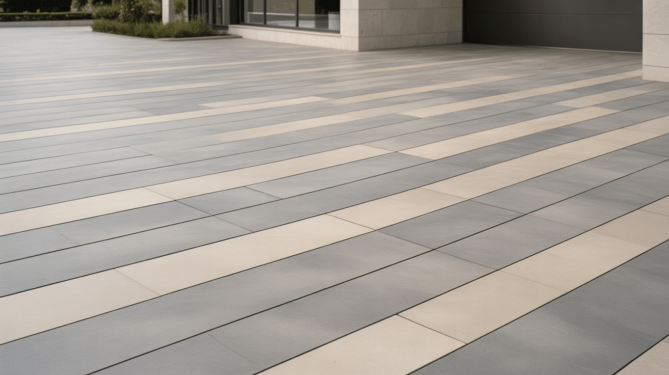 porcelain tile driveways