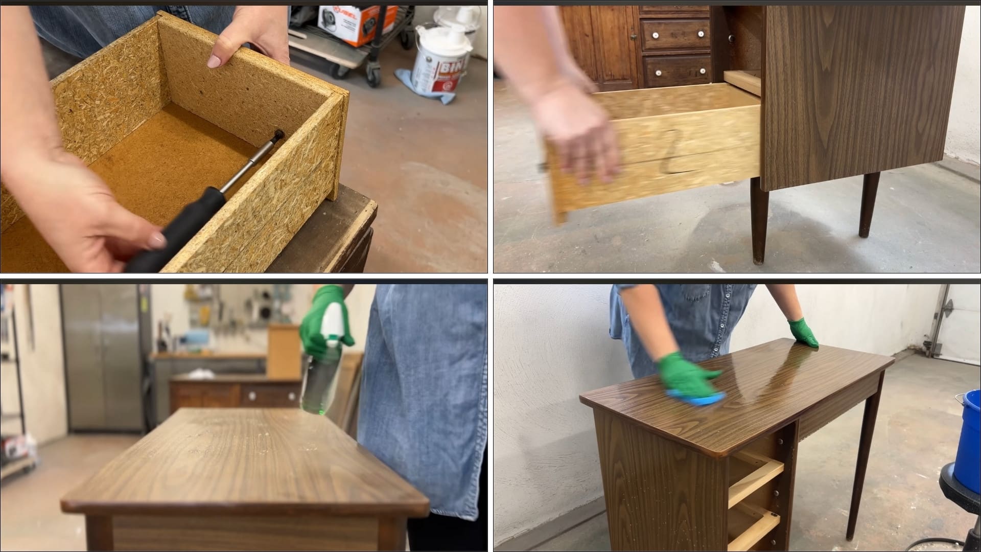 prepare the furniture