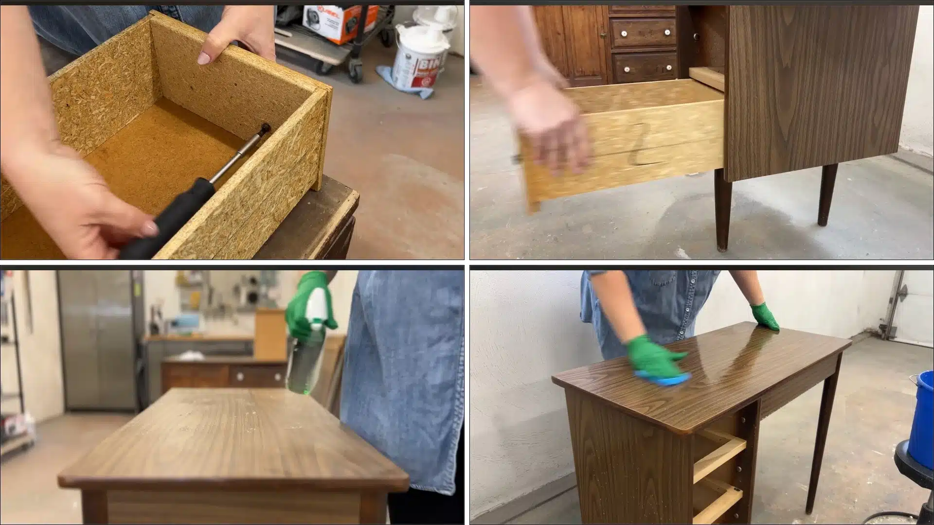 prepare the furniture