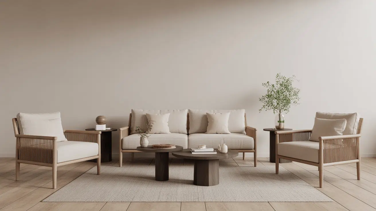 slim furniture for compact rooms