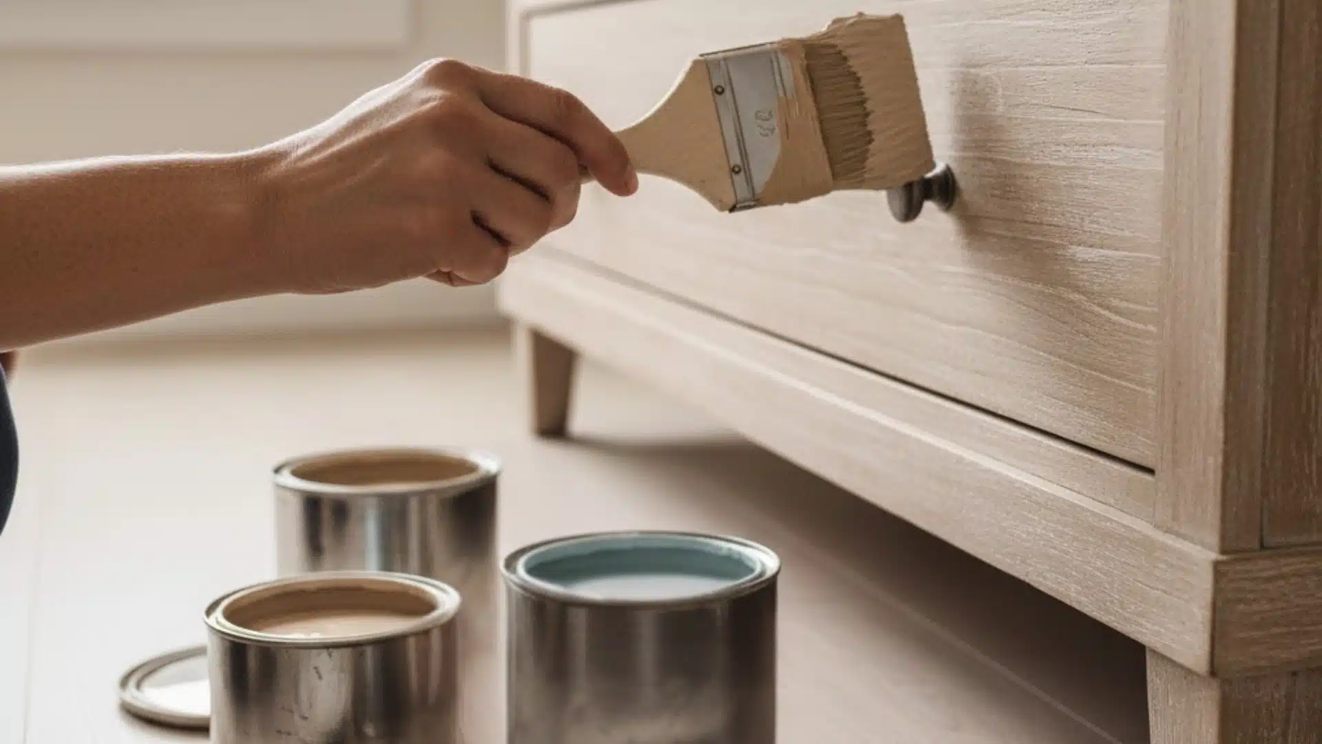 what paint to use on wood furniture featured image