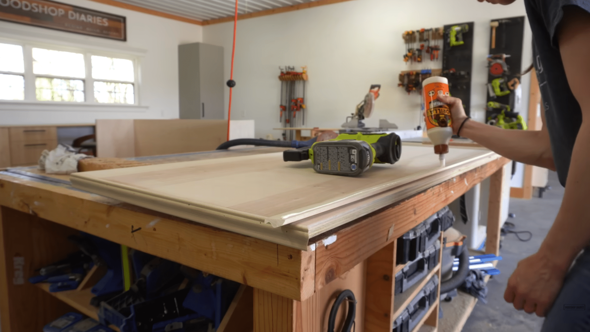 3. Build and Split the Top Panel