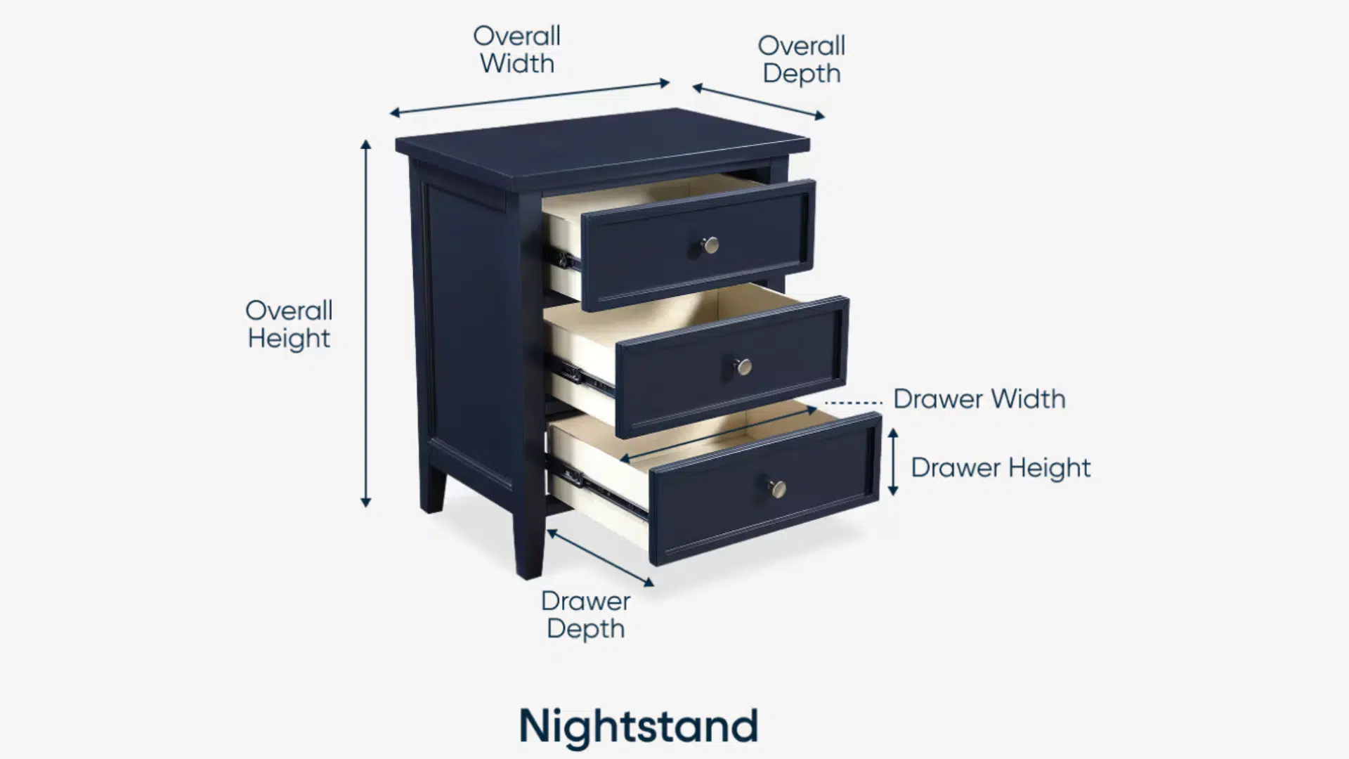 3. Measure Moving Parts Like Drawers and Recliners