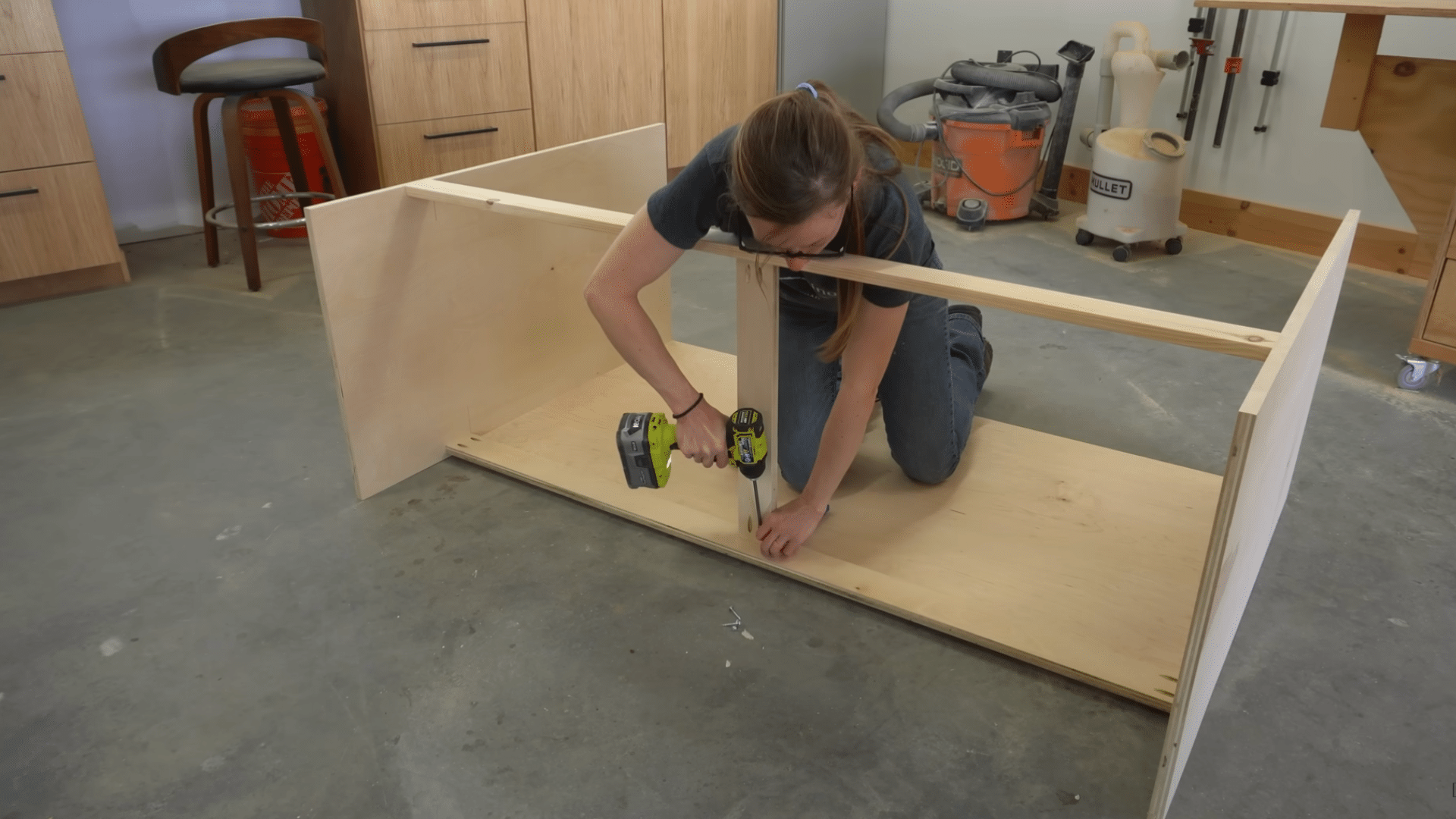 4. Add Interior Supports and Bottom Panels