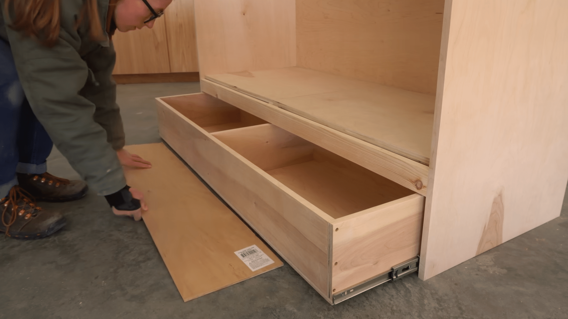 8. Install Drawer Slides and Build the Drawer Box