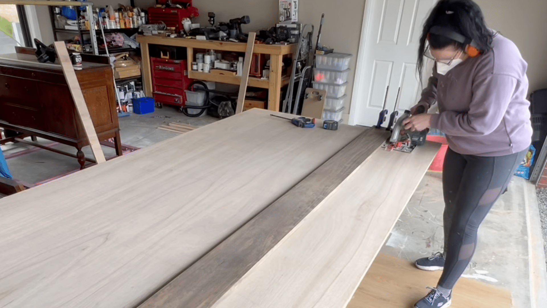 Step 3 Cut the Panels to Width Using a Straight Guide