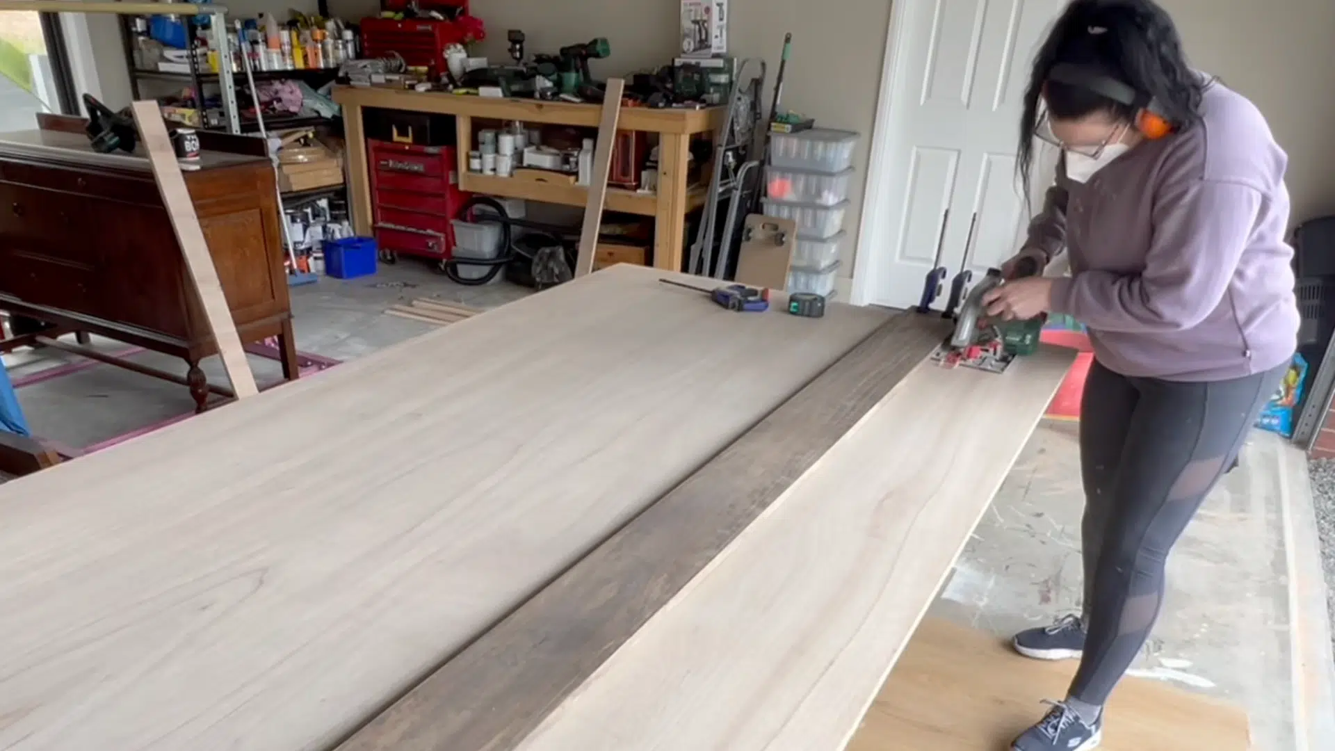 Step 3 Cut the Panels to Width Using a Straight Guide