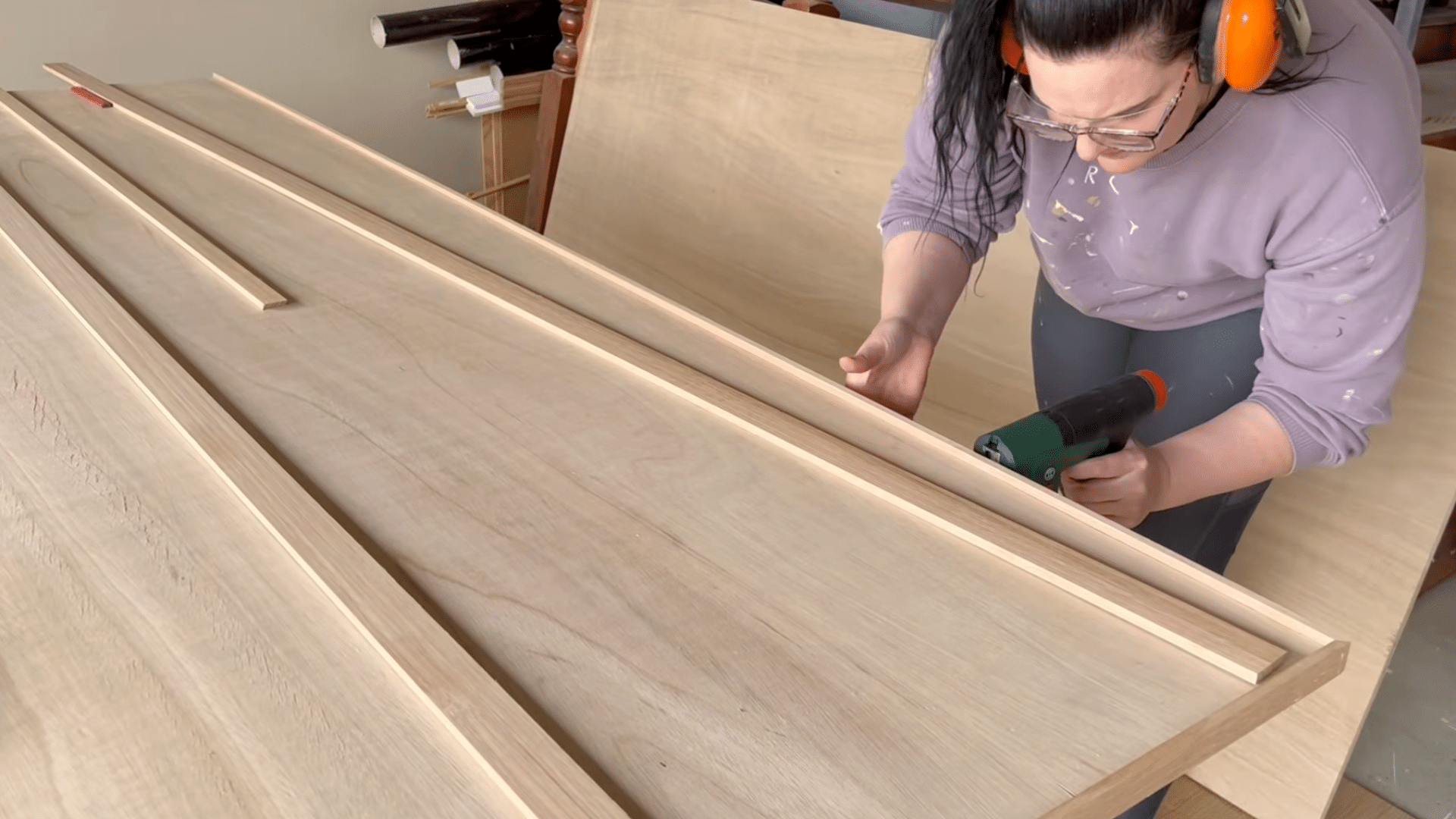 Step 5 Build the Outer Frame Around the Door Panel