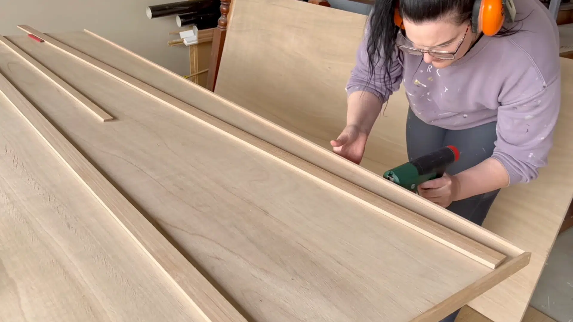 Step 5 Build the Outer Frame Around the Door Panel