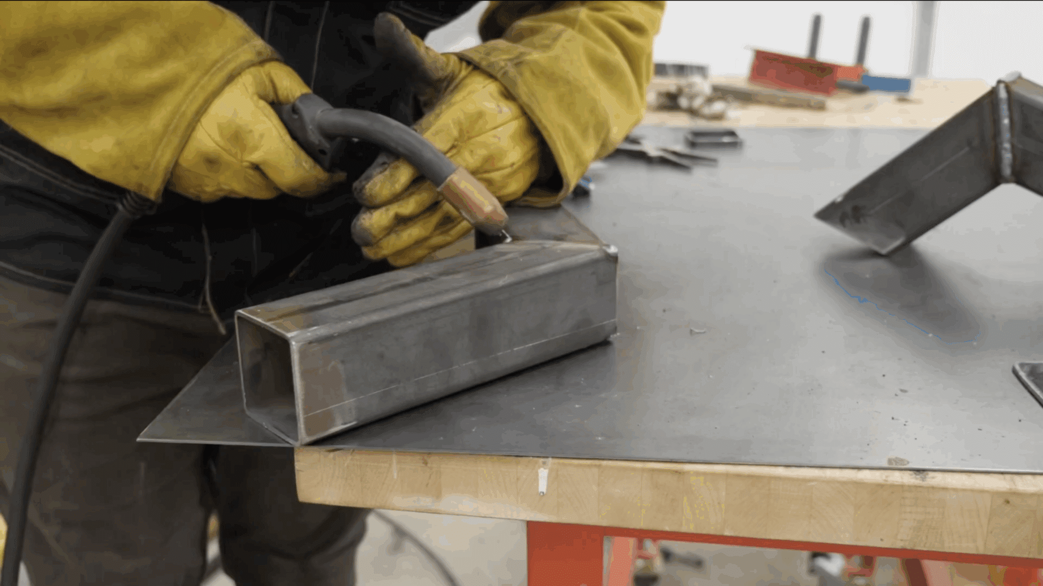 add angled side braces