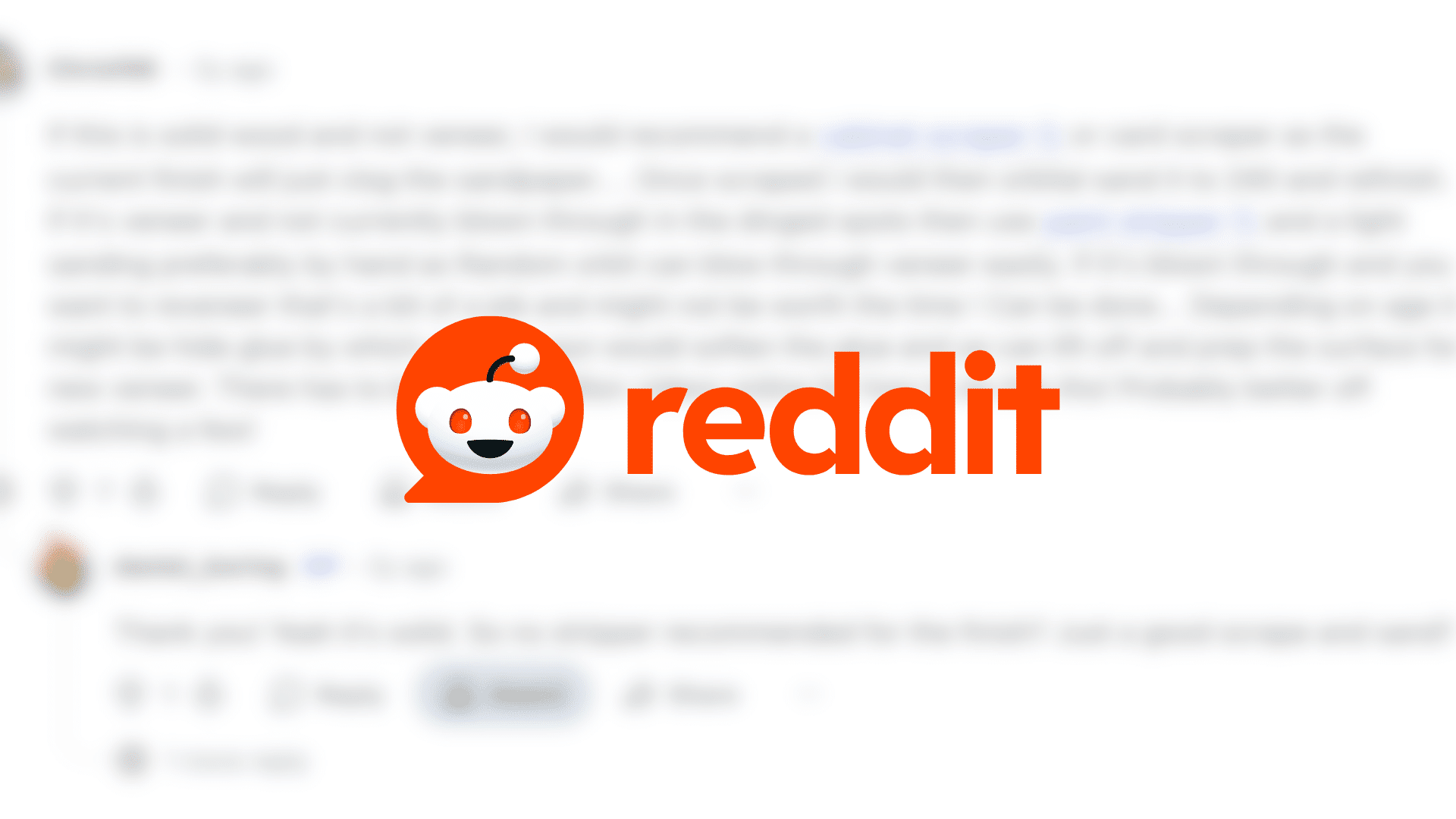 advice on how to refinish a table