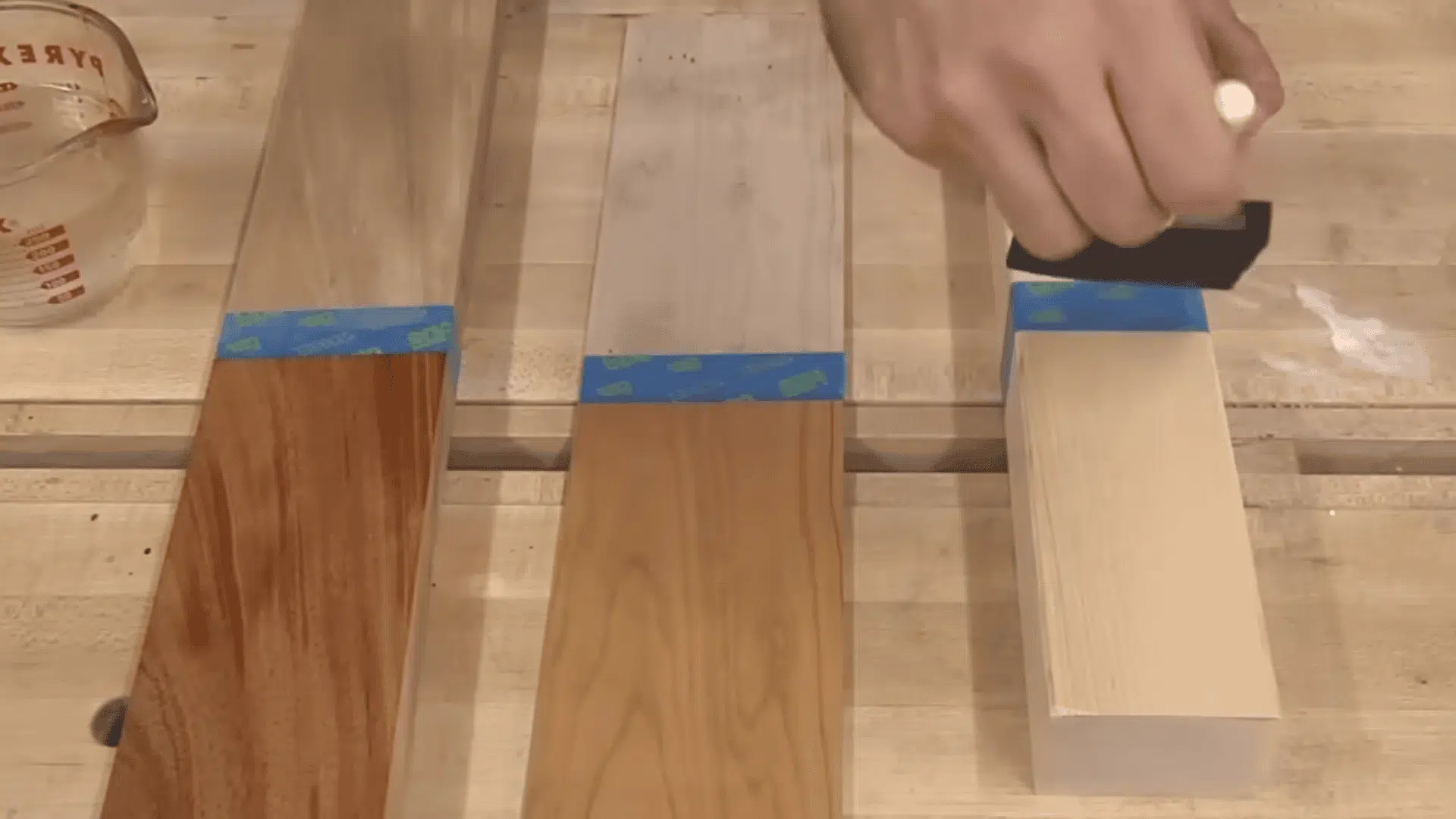 apply the baking soda mixture