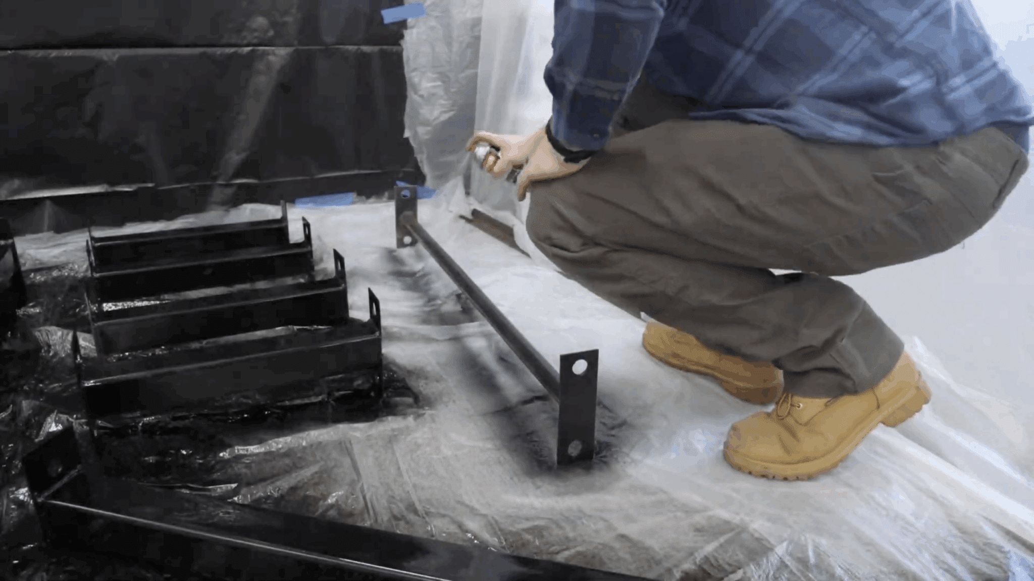 coat pull-up bar with bed liner