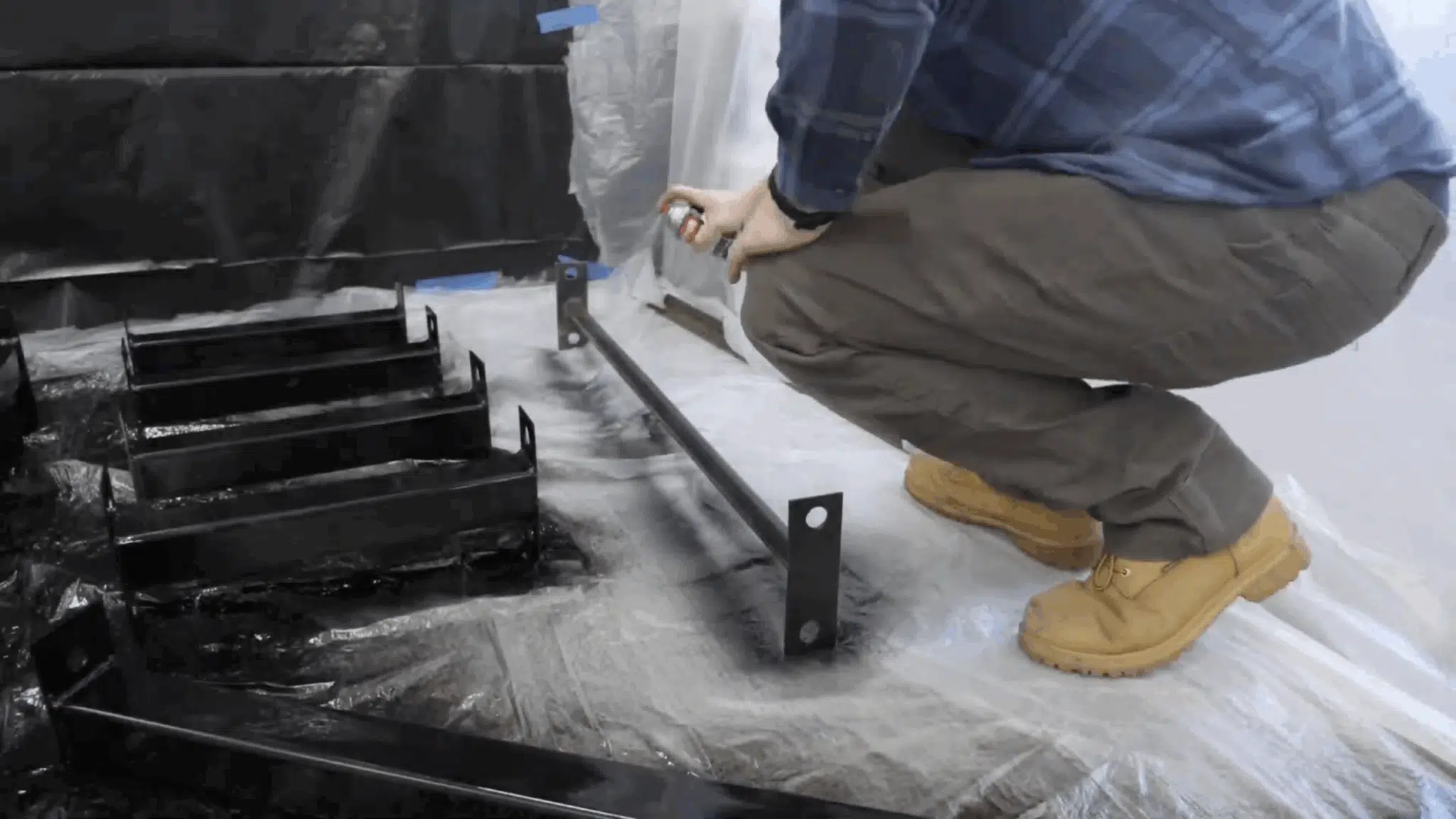 coat pull-up bar with bed liner