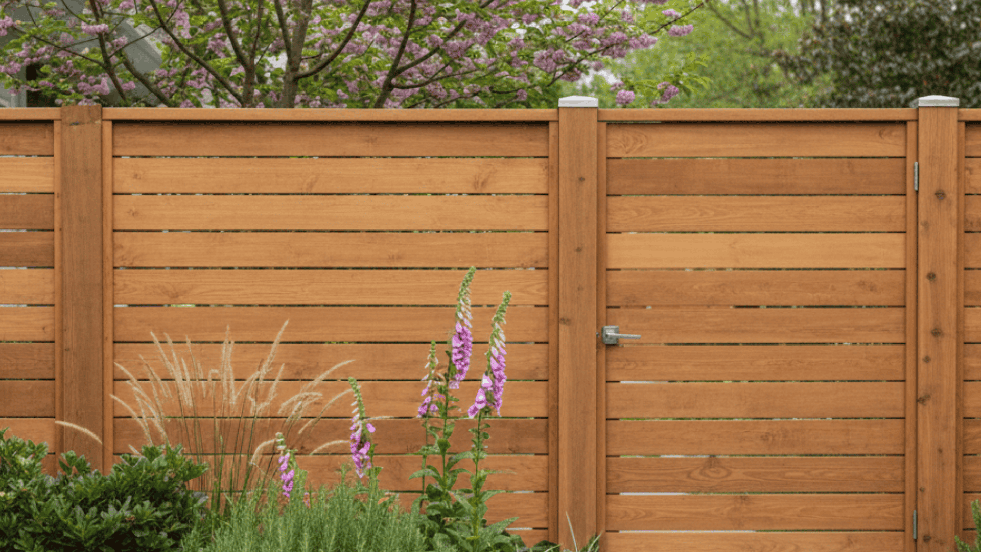 modern wood fence styles