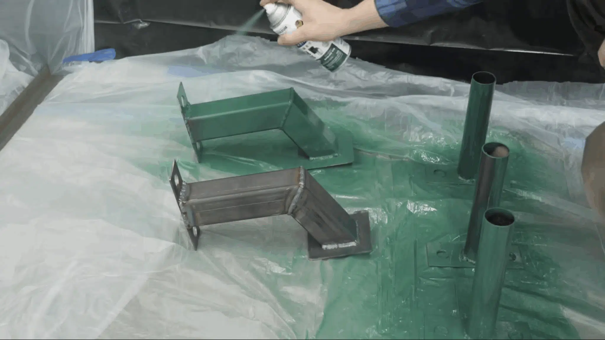 paint the entire rack