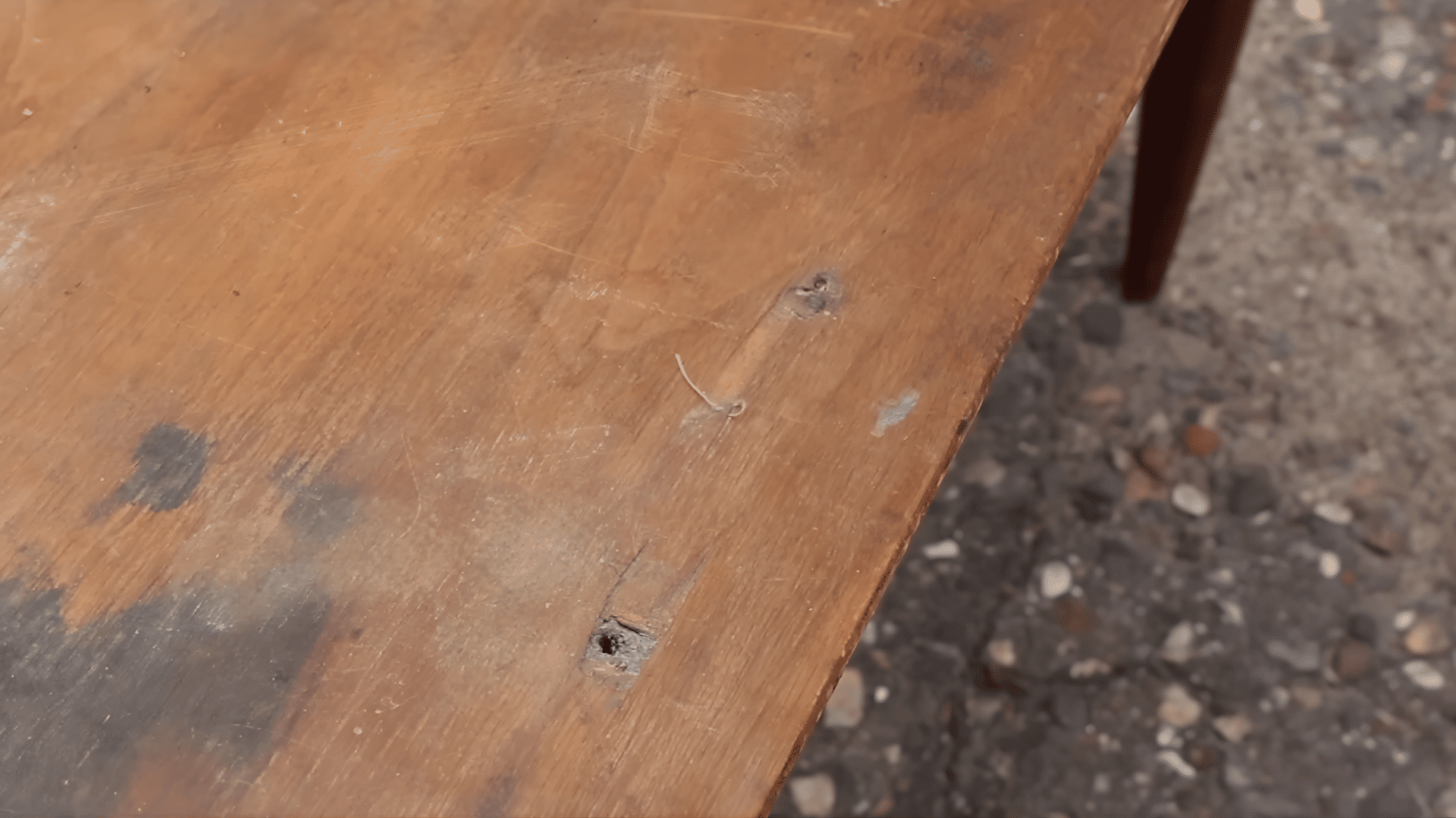 refinish table in easy way