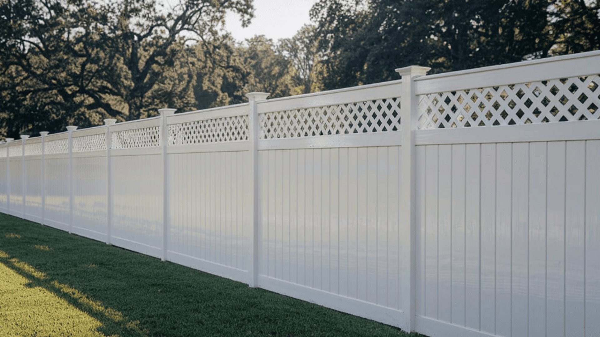 semi private fence ideas