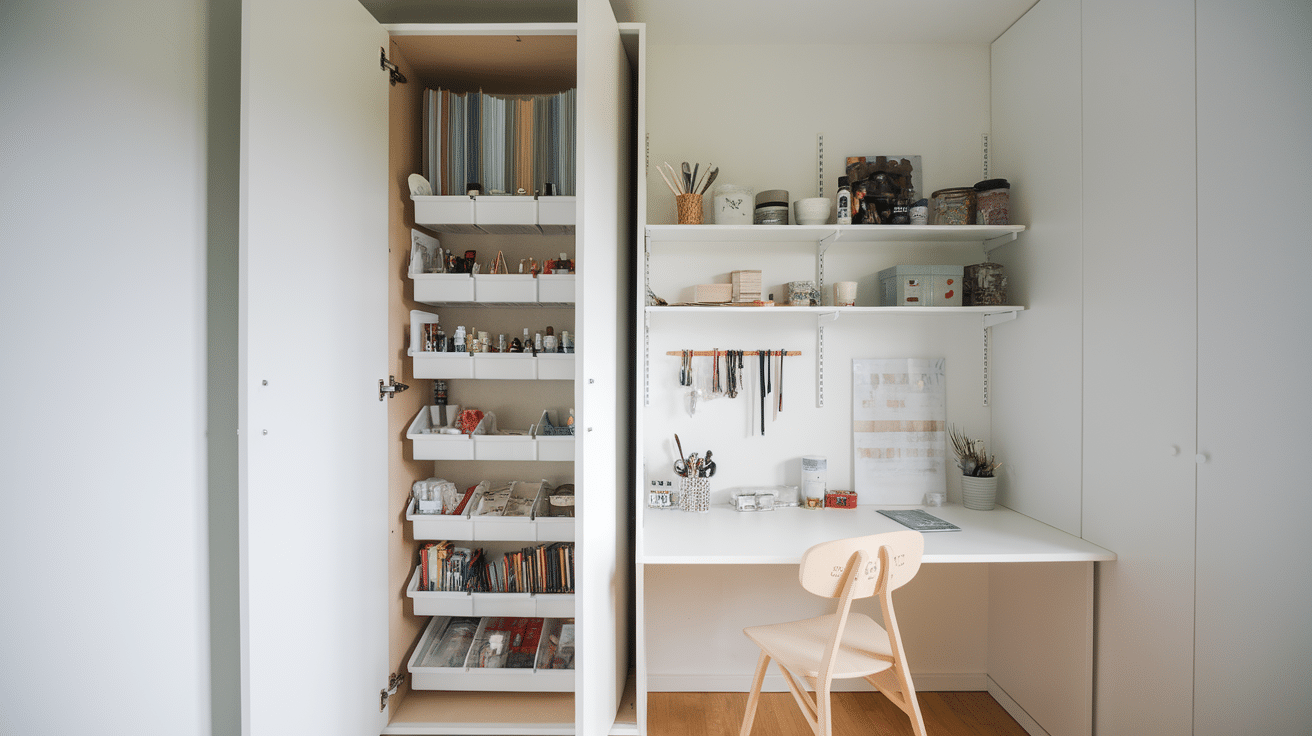 slim storage cabinet