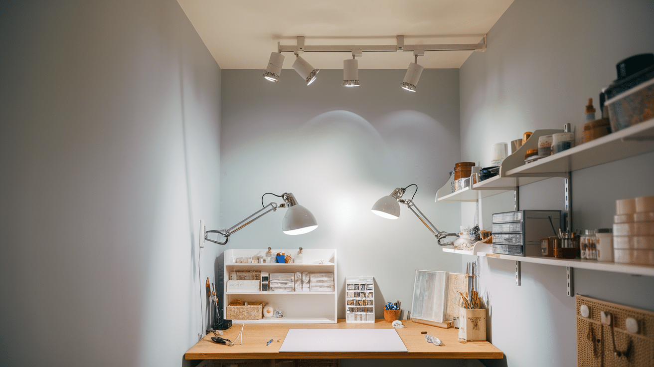 small lighting track