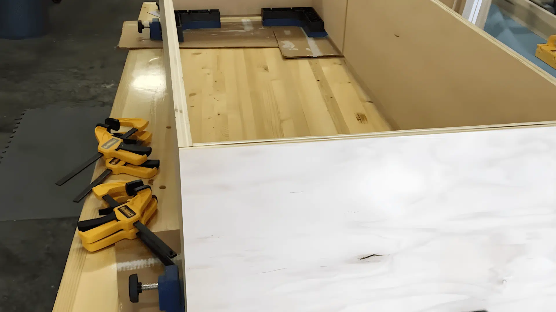 building the basic box frame