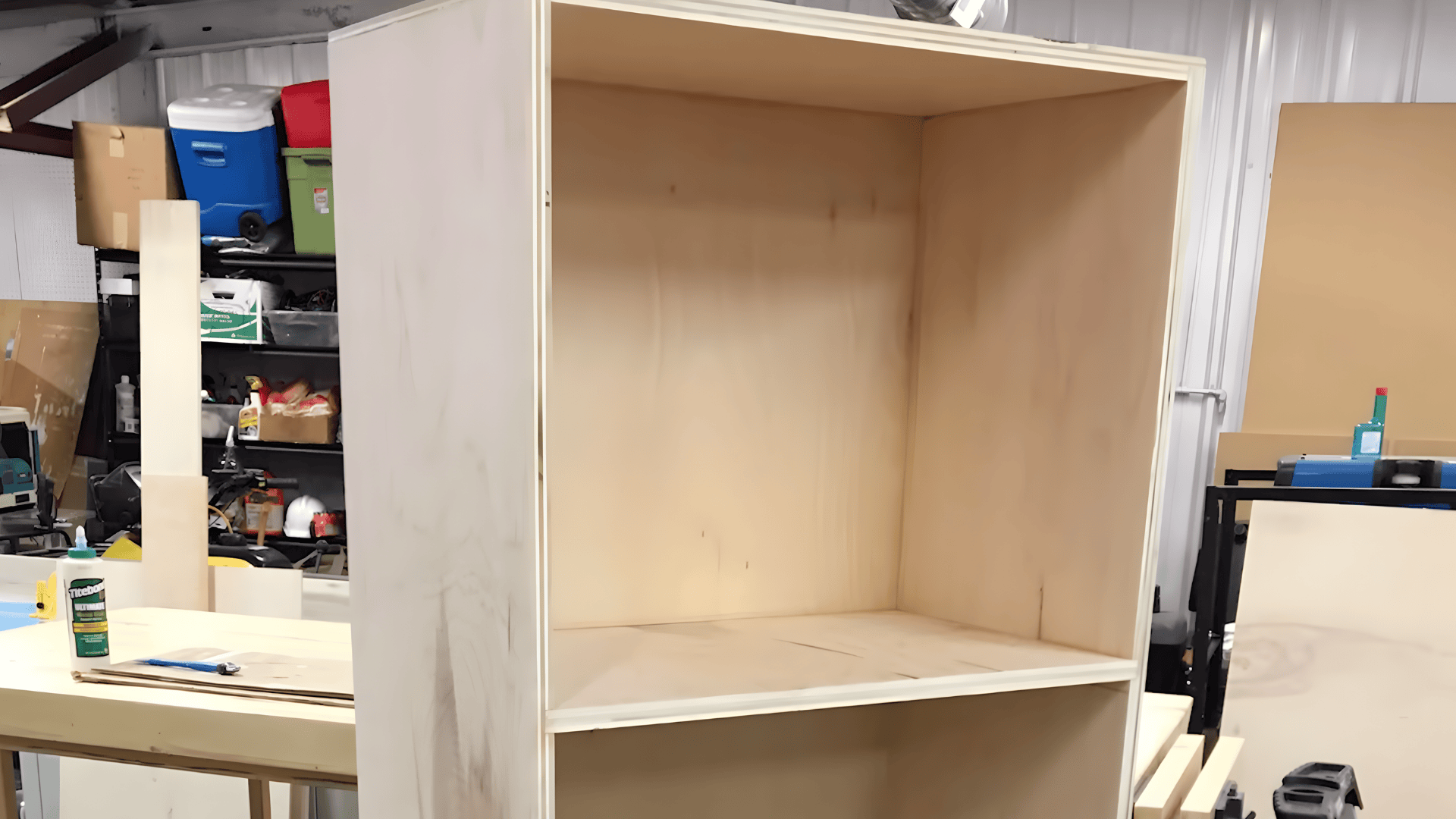 creating the gun barrel rest