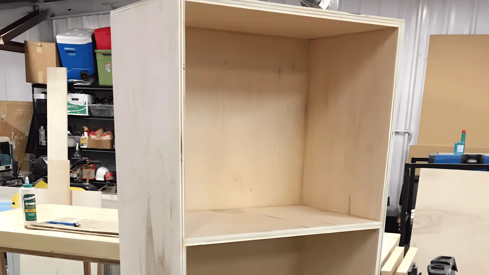 creating the gun barrel rest