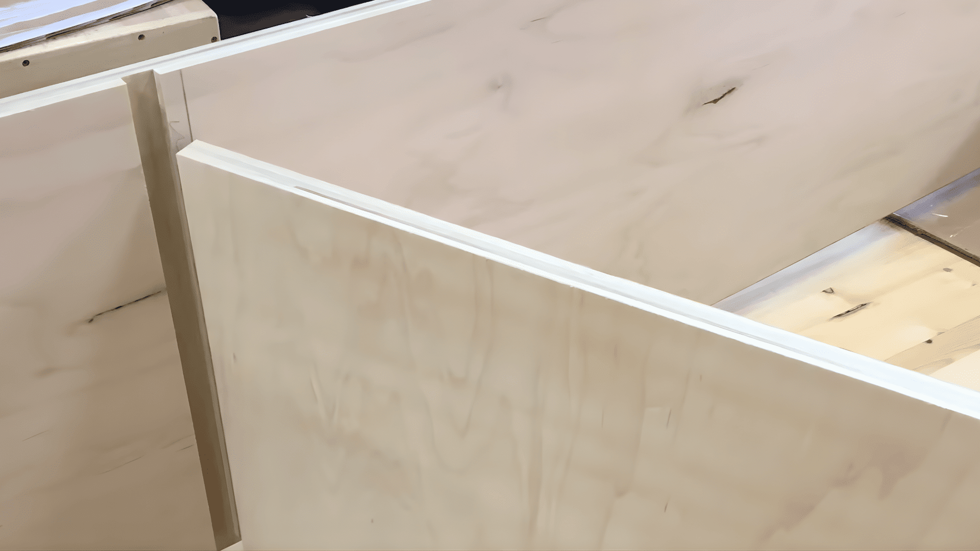 cutting and installing shelves