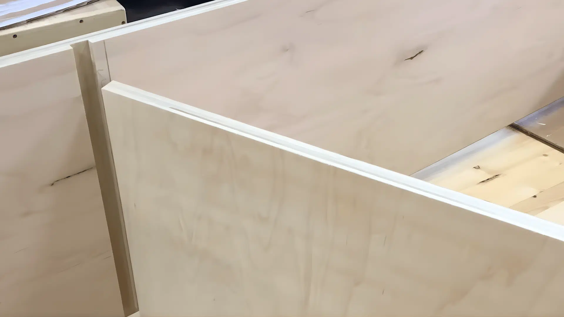 cutting and installing shelves