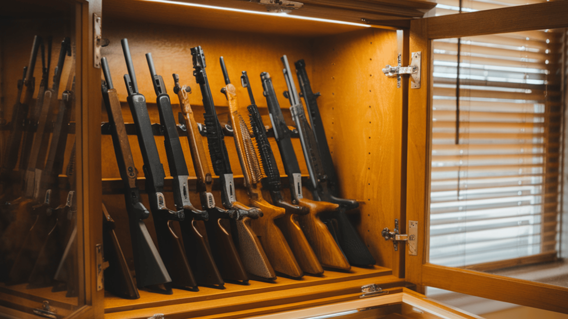 diy gun closet