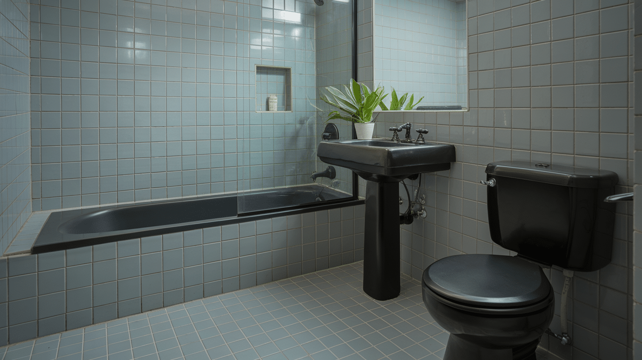matte black fixtures