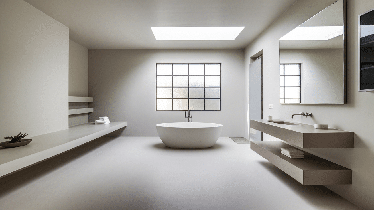 minimalist open layouts