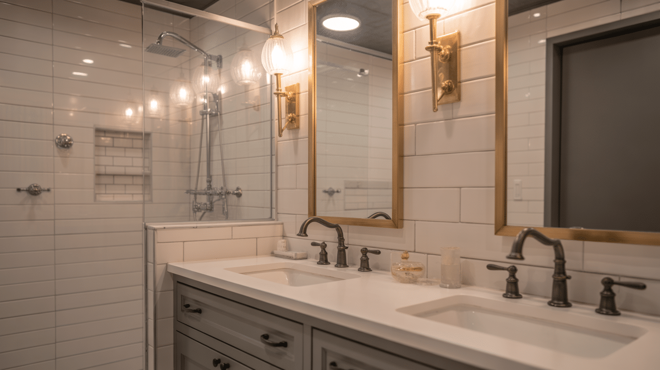 mixed metal finishes