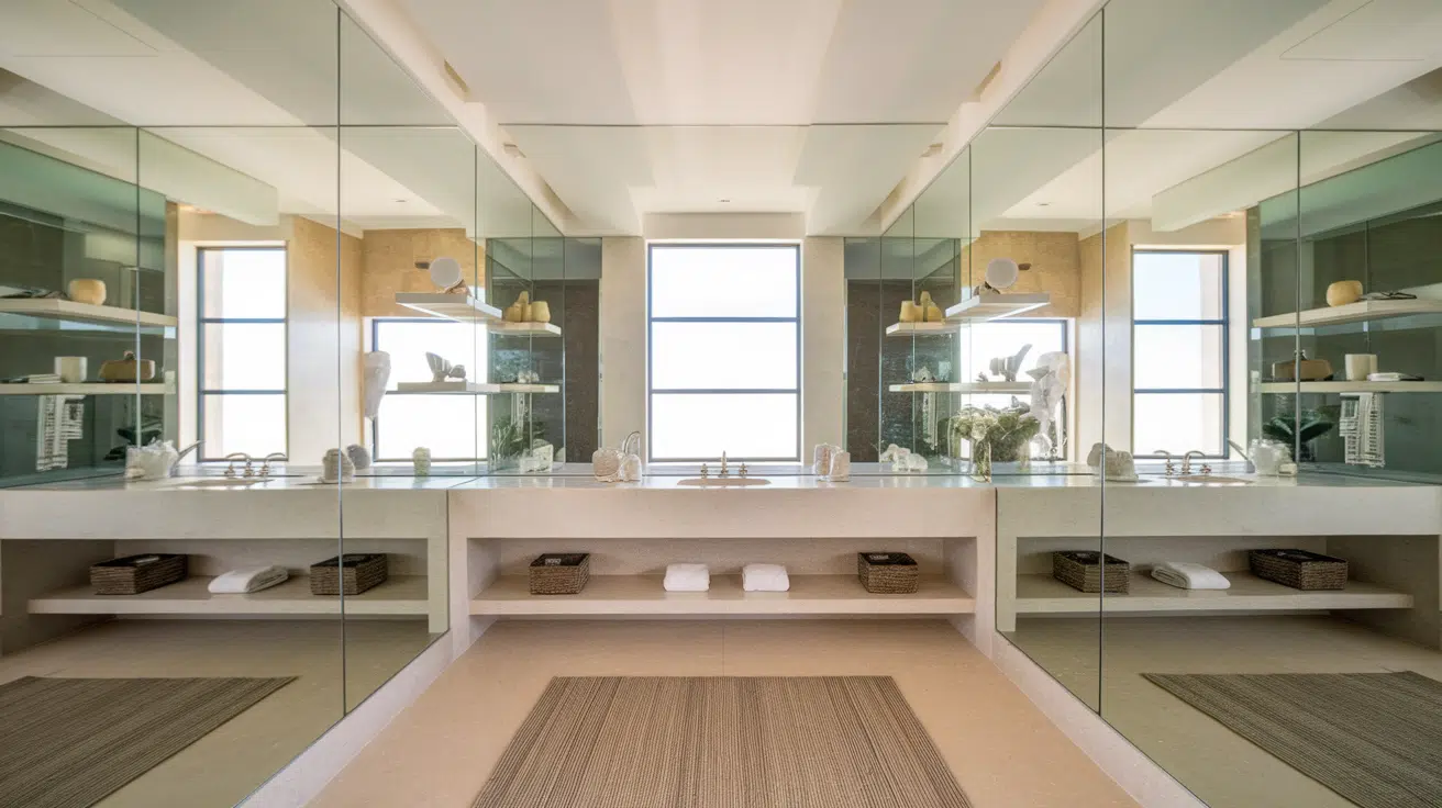 oversized mirrors