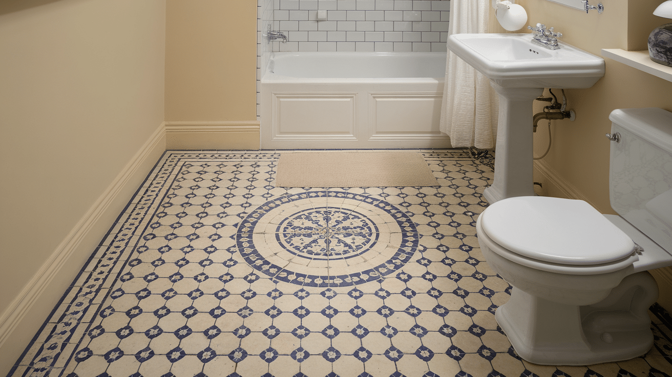 patterned tile floors