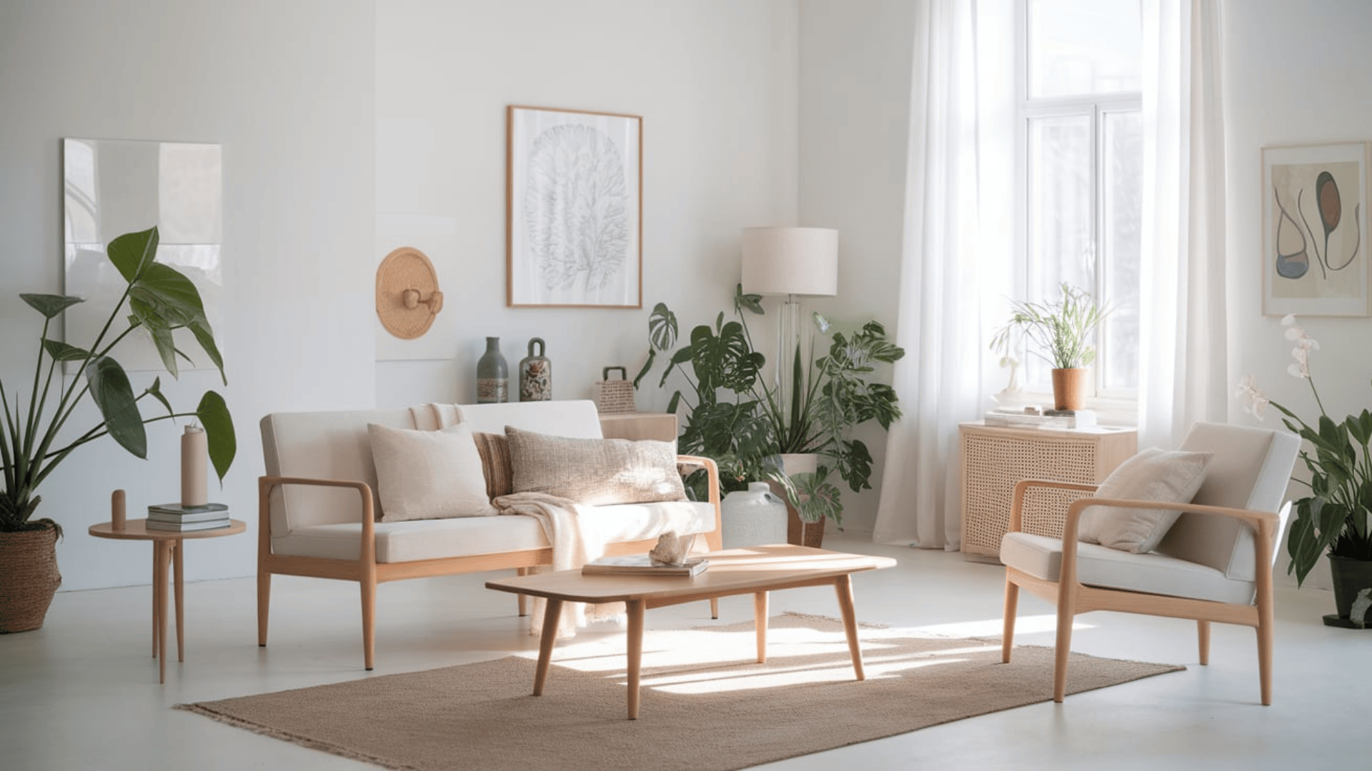 scandinavian room aesthetic idea