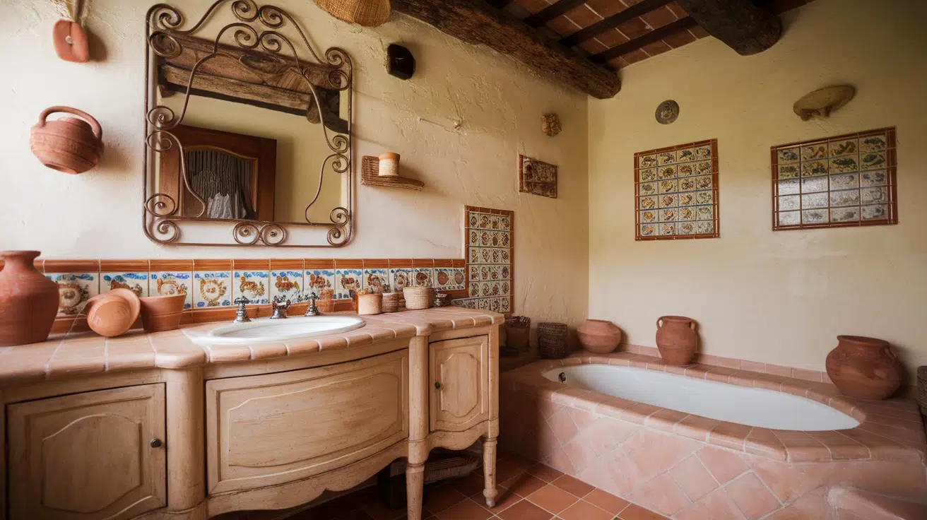 vintage spanish cottage look