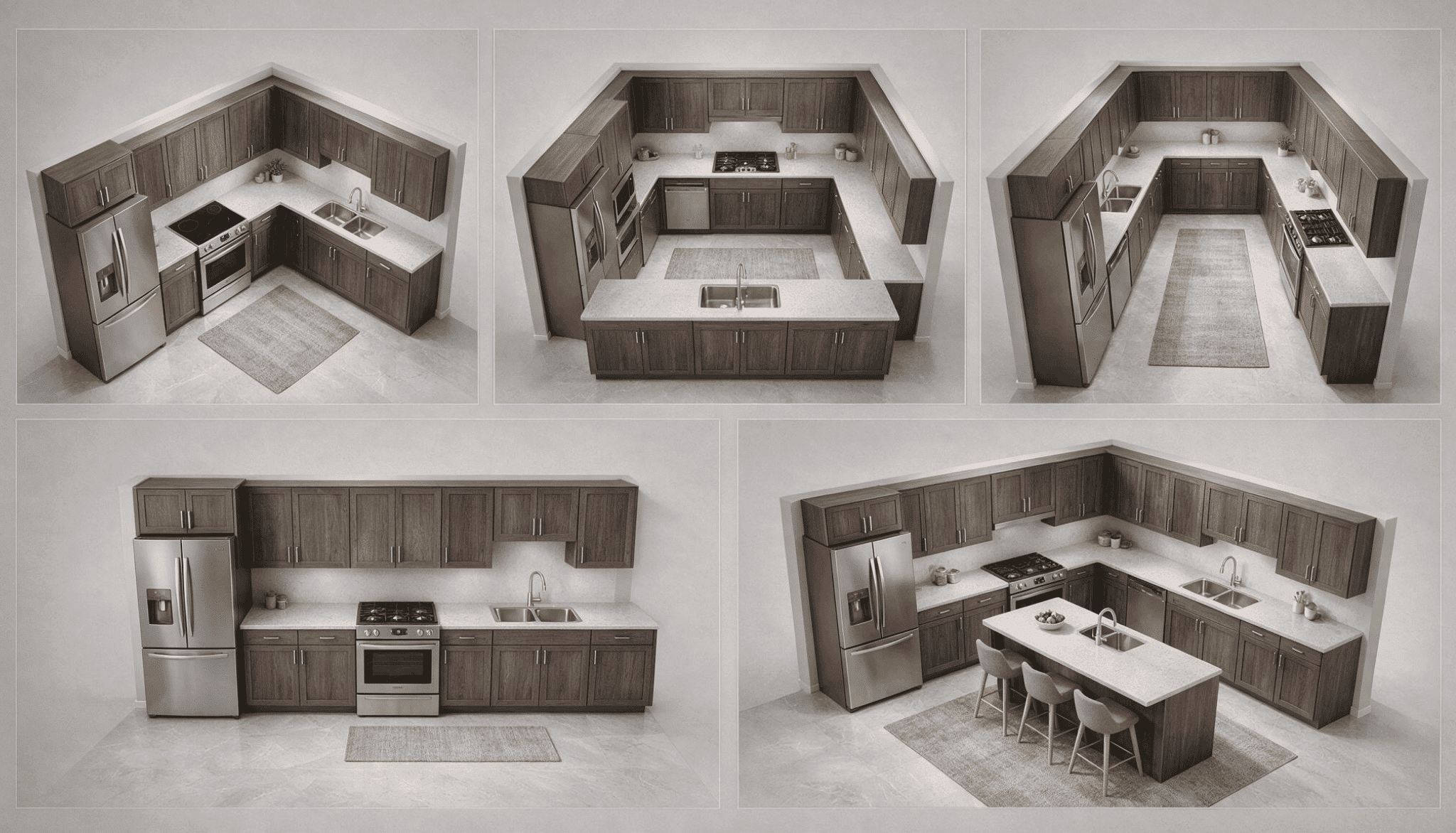 choosing a layout for your kitchen