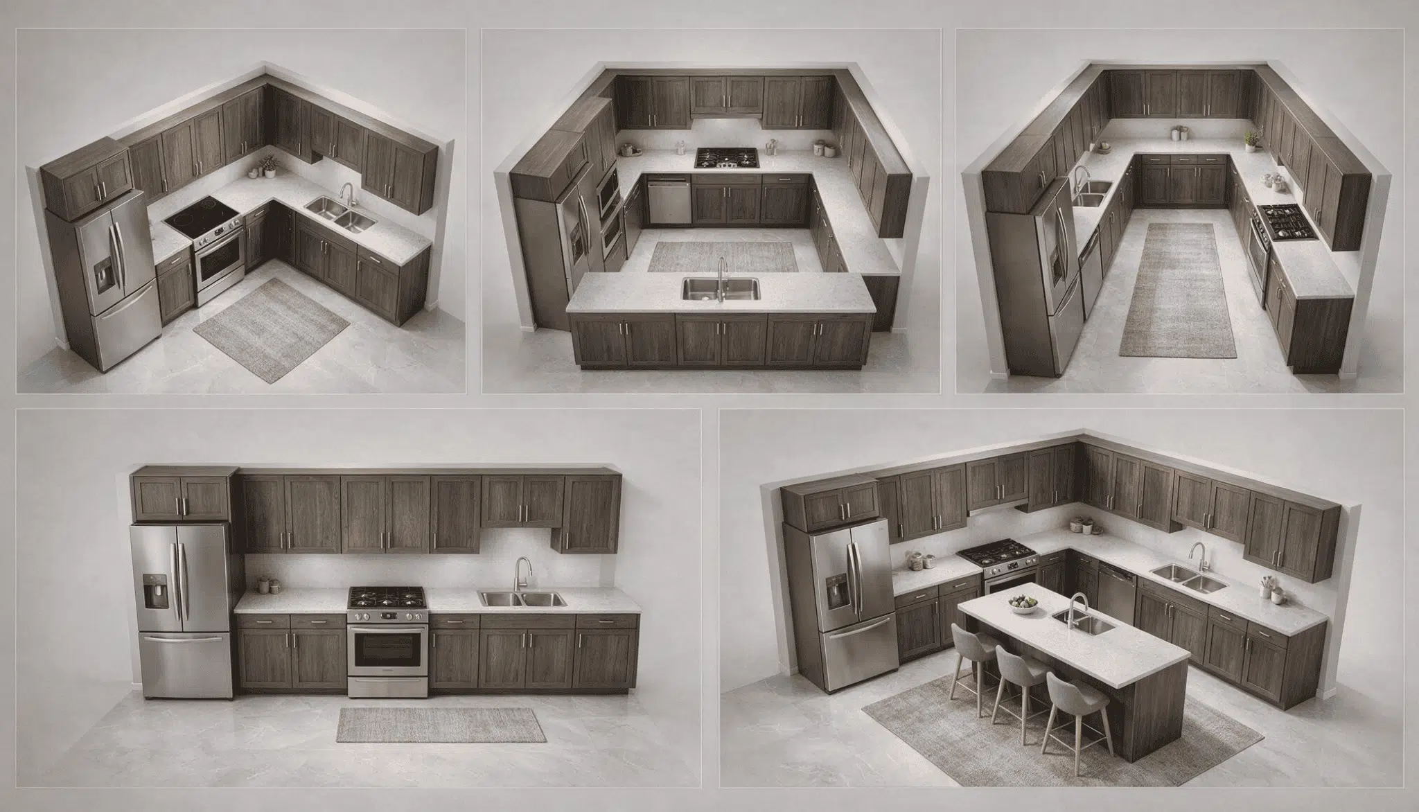 choosing a layout for your kitchen